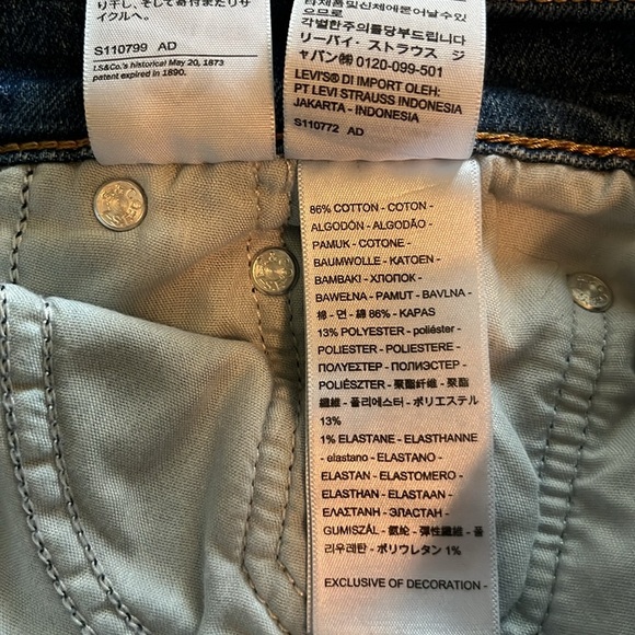 Levi’s Wedgie Straight High Rise Size 28 - Picture 12 of 16